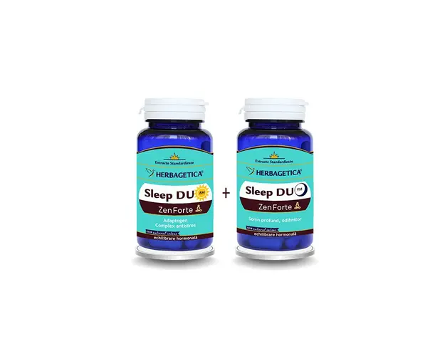 Sleep Duo AM/PM Zen Forte 60cps+60cps - Herbagetica