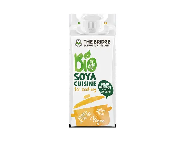 Smantana din soia vegetala eco-bio 200ml, THE BRIDGE