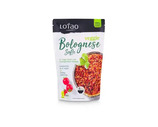 Sos Bolognese vegan, eco-bio, 320 g, Lotao