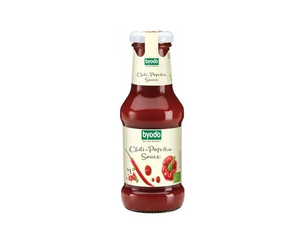 Sos de ardei cu ardei iute, eco-bio, 250ml - Byodo