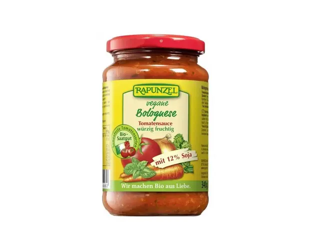 Sos de tomate Bolognese vegetarian, eco-bio, 340g - Rapunzel