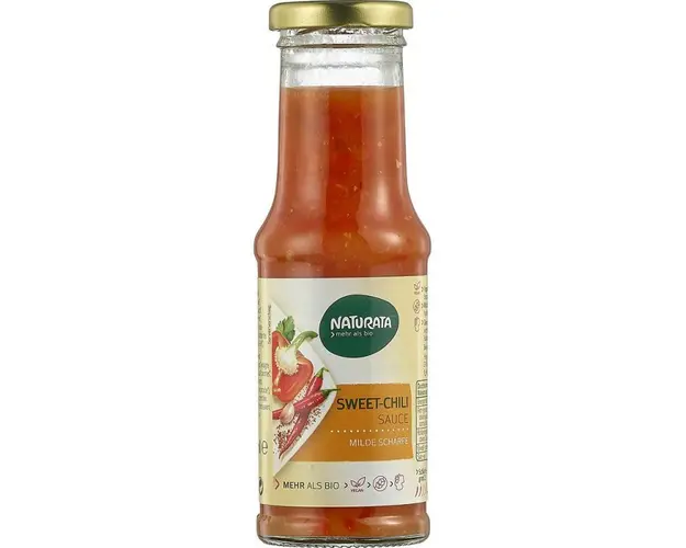 Sos dulce cu chili, fara gluten, eco-bio, 200 ml, Naturata