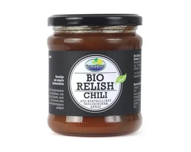 Sos Relish cu chilli, eco-bio, 325g - Marschland