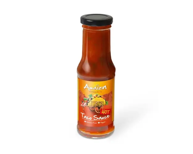 Sos taco picant, 220g - AmaizinOrganic
