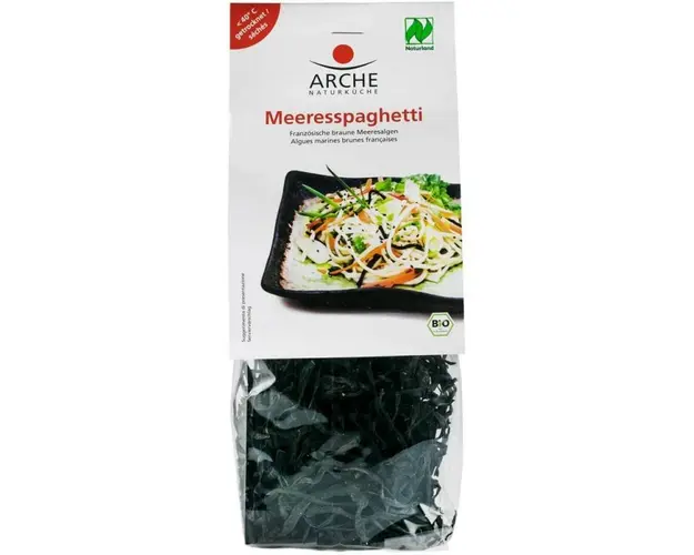 Spaghetti din alge marine eco-bio, 50g ARCHE