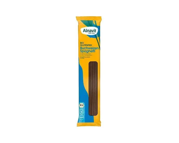 Spaghetti din hrisca fara gluten, eco-bio, 250g - Alnavit