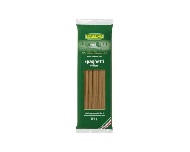 Spaghetti integrale, eco-bio, 500g - Rapunzel