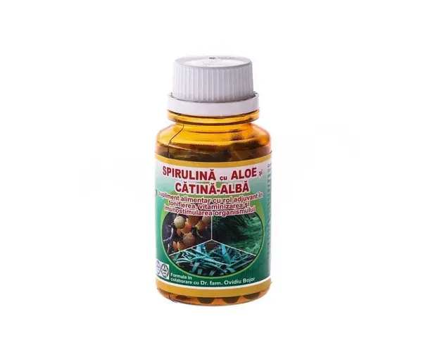 Spirulina Aloe Catina Alba 60cps - Hypericum