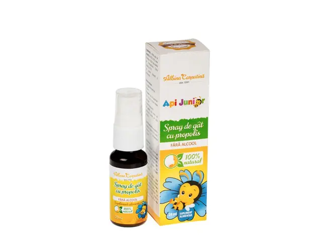 Spray de gat cu propolis ApiJunior Albina Carpatina, 20ml - Apicola