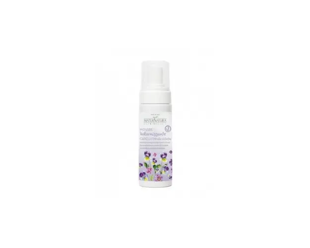 Spuma de par pentru volum cu violete, 150ml - Maternatura