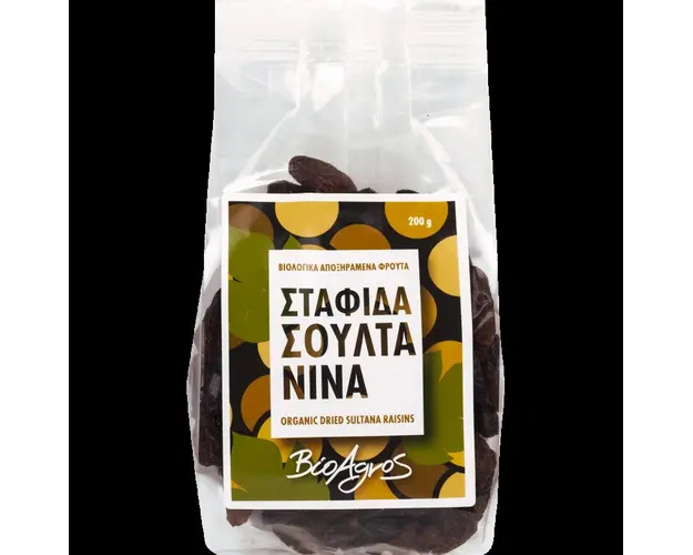 Stafide sultanina, eco-bio, 200 g, BioAgros