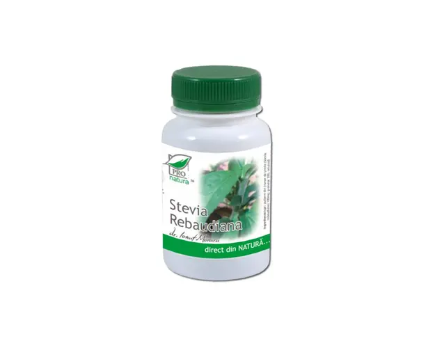 Stevia rebaudiana, 60cps - MEDICA