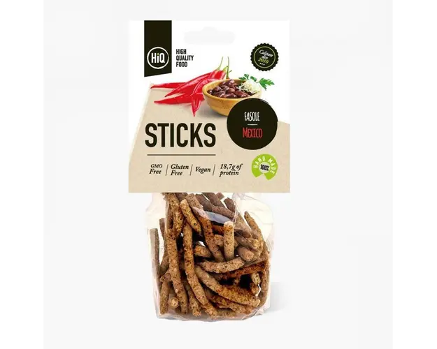 Sticks FASOLE MEXICO Proteic Vegan 70g, Yes Chips