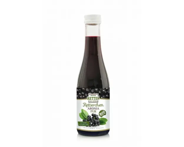 Suc de aronia pur, eco-bio, 190ml, Retter