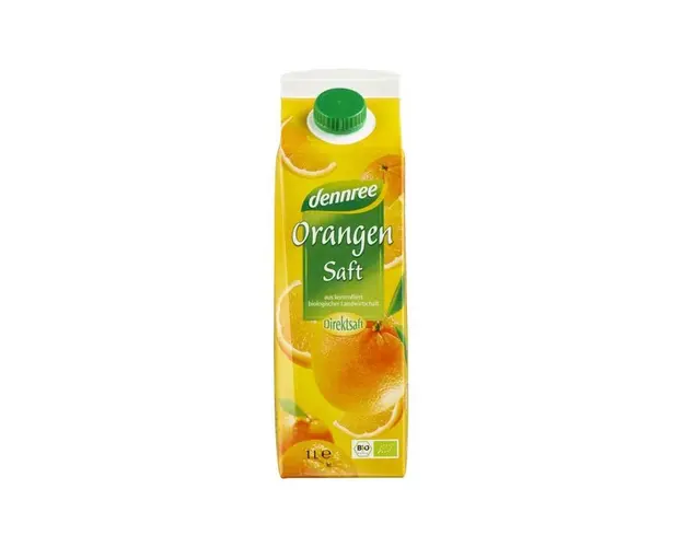 Suc de portocale, eco-bio, 1l - Dennree