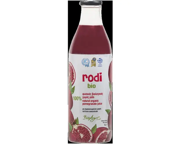 Suc de rodii presat la rece, eco-bio, 1000 ml, BioAgros