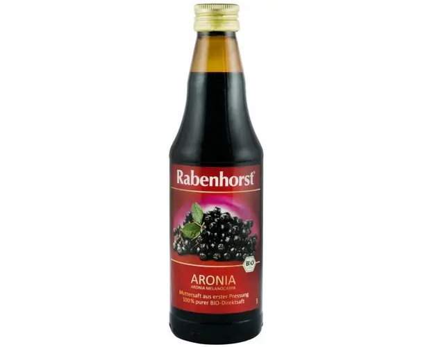 Suc pur de aronia, eco-bio, 330ml - Rabenhorst