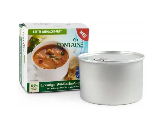 Supa crema de somon salbatic cu legume fine de gradina, eco-bio,