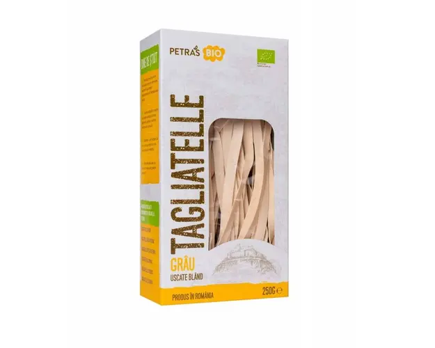 Tagliatele eco-bio din grau dur 250g Petras