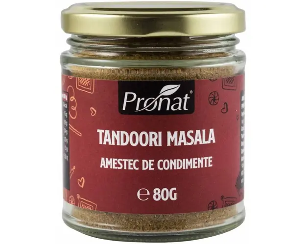 Tandoori Masala, amestec de condimente, 80g Pronat