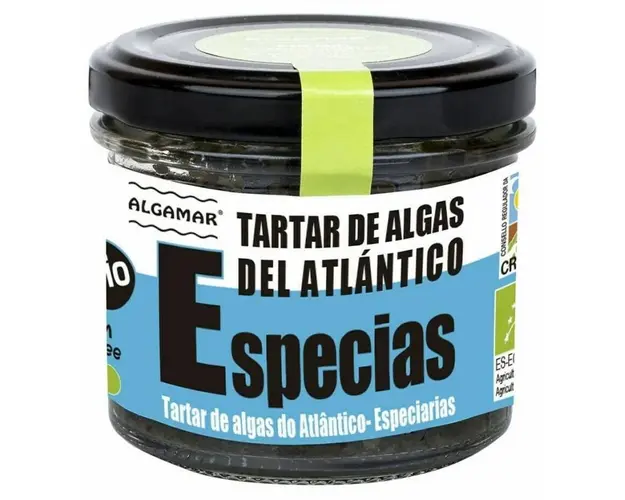 Tartar de alge marine si condimente, bio 100g - Algamar
