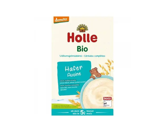 Terci din ovaz integral pentru copii, +5 luni, eco-bio , 250g - Holle