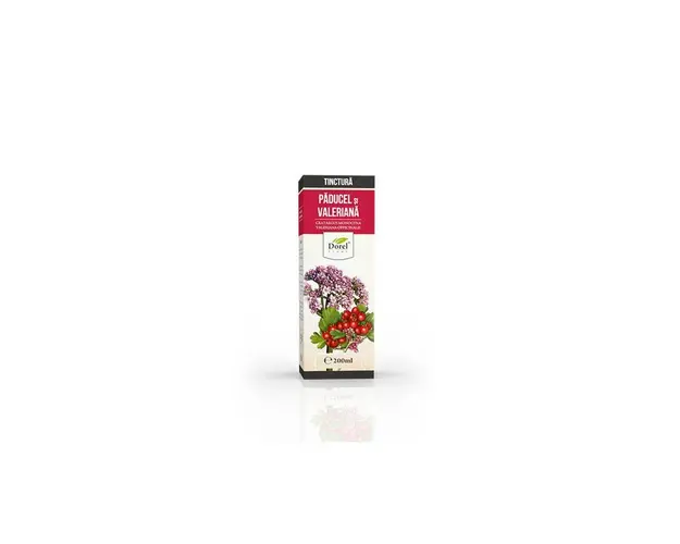 Tinctura de Paducel si Valeriana, 200 ml, Dorel Plant