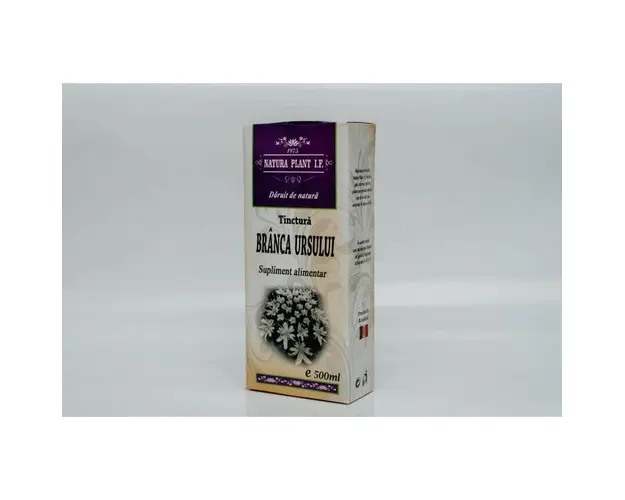 Tinctura din branca ursului, 500ml  Natura Plant Poieni