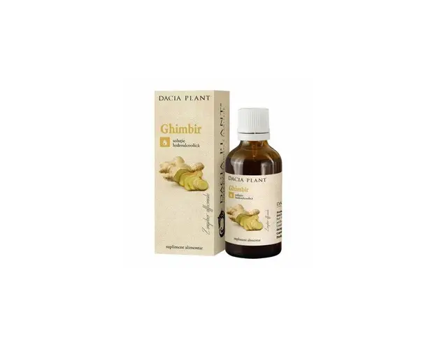 Tinctura Ghimbir 50ml - Dacia Plant