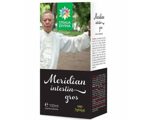 TINCTURA MERIDIAN INTESTIN GROS 100ml, Steaua Divina