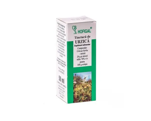 Tinctura Urzica 50ml - Hofigal