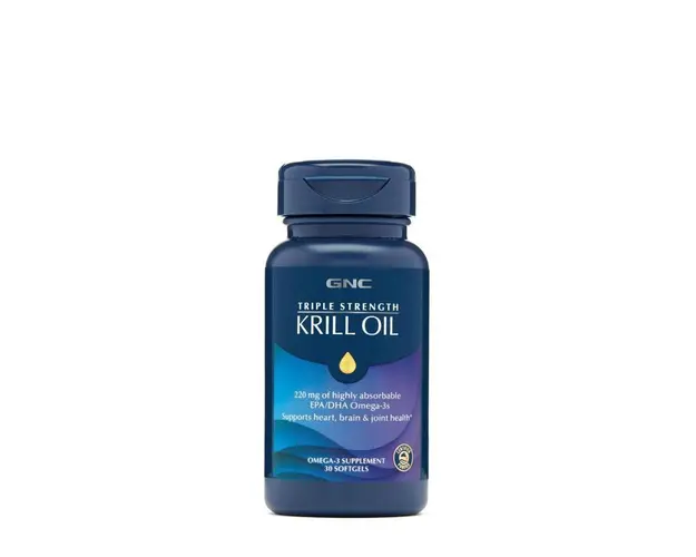 Triple Strength Krill Oil, 30 Capsule - GNC