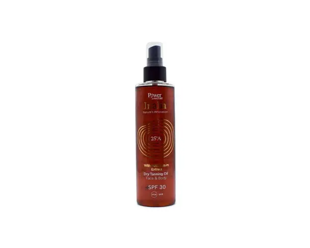 Ulei accelerarea bronzului pentru fata si corp SPF30, 200ml - Inalia