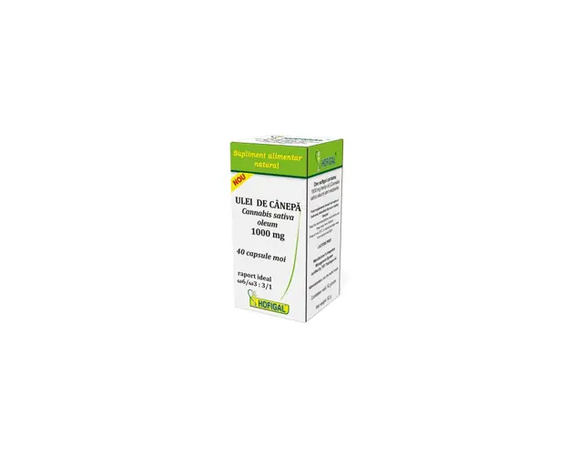 Ulei Canepa 1000mg 40cps - Hofigal
