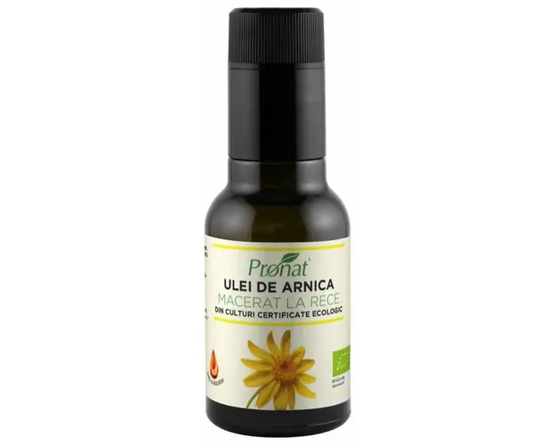Ulei de arnica macerat la rece, eco-bio, 100ml - Pronat