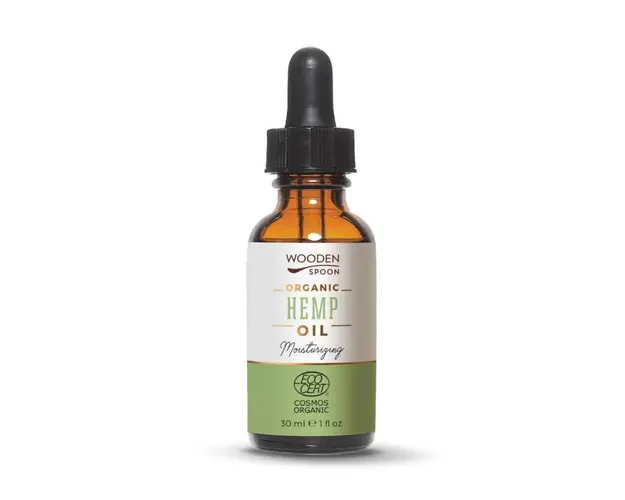 Ulei de canepa, eco-bio, 30 ml, Wooden Spoon