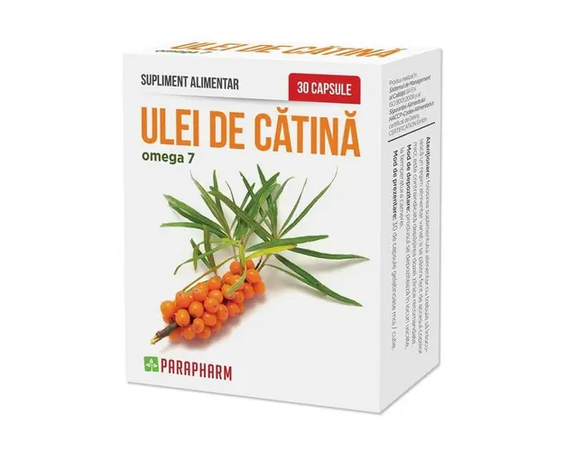 Ulei de catina omega 7, 30cps - Quantum pharm
