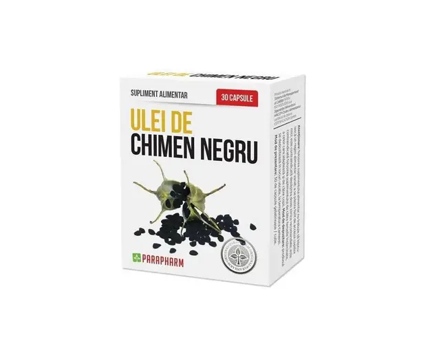 Ulei de Chimen Negru 30 capsule - Parapharm