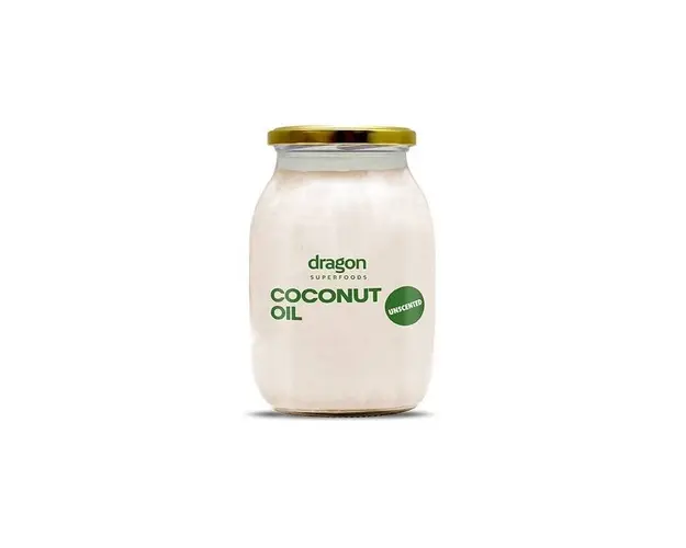 Ulei de cocos dezodorizat, eco-bio, 1000ml - Dragon Superfoods