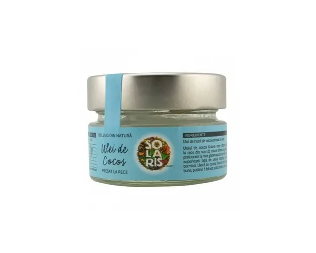 Ulei de cocos extra virgin 100ml - Solaris