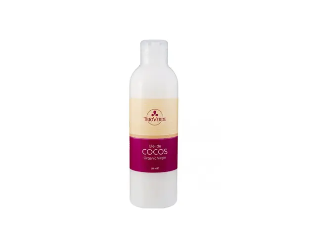 Ulei de Cocos virgin, 200ml - Trio Verde