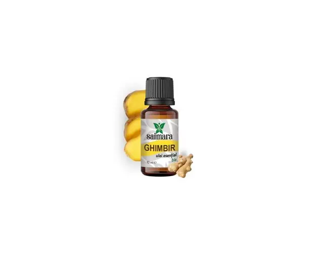 Ulei de Ghimbir, eco-bio, 10ml - Saimara