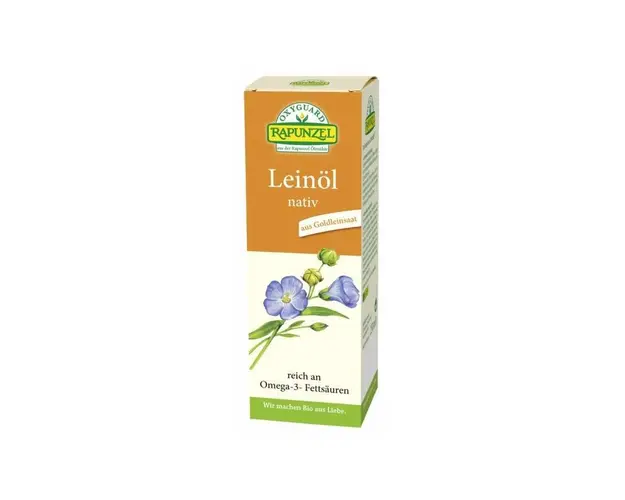 Ulei de in virgin, eco-bio, 250ml - Rapunzel