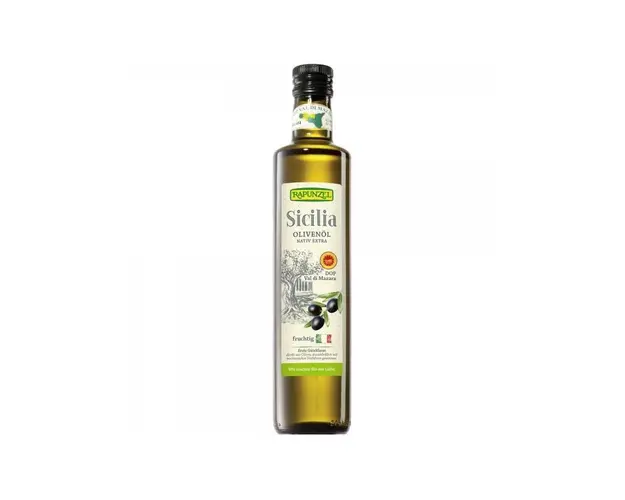 Ulei de masline Sicilian extravirgin, eco-bio, 500ml - Rapunzel
