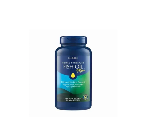 Ulei De Peste Mini Capsule, Triple Strength Fish Oil Mini 240