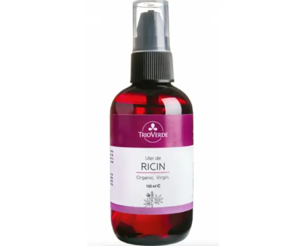 Ulei de Ricin cu Vitamina A, 100ml - Trio Verde