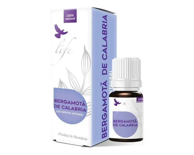 Ulei esential de Bergamota de Calabria, 5ml - Life Bio