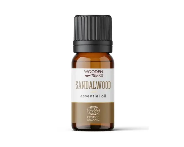 Ulei esential de lemn de santal, eco-bio, 5 ml, Wooden Spoon