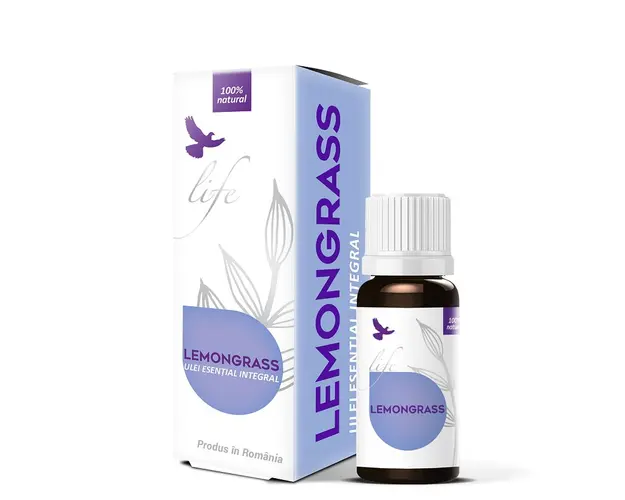 Ulei esential de Lemongrass, 10ml - Dvr Pharm