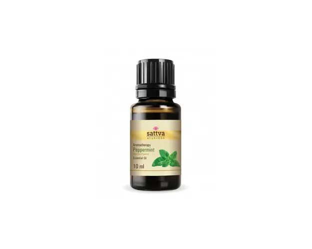 Ulei esential de Menta - Peppermint, 10ml  Sattva Ayurveda